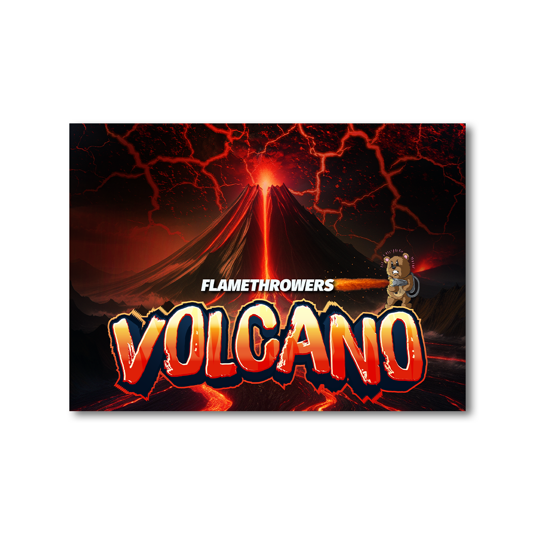 Flamethrower Volcano – Flamethrowercards