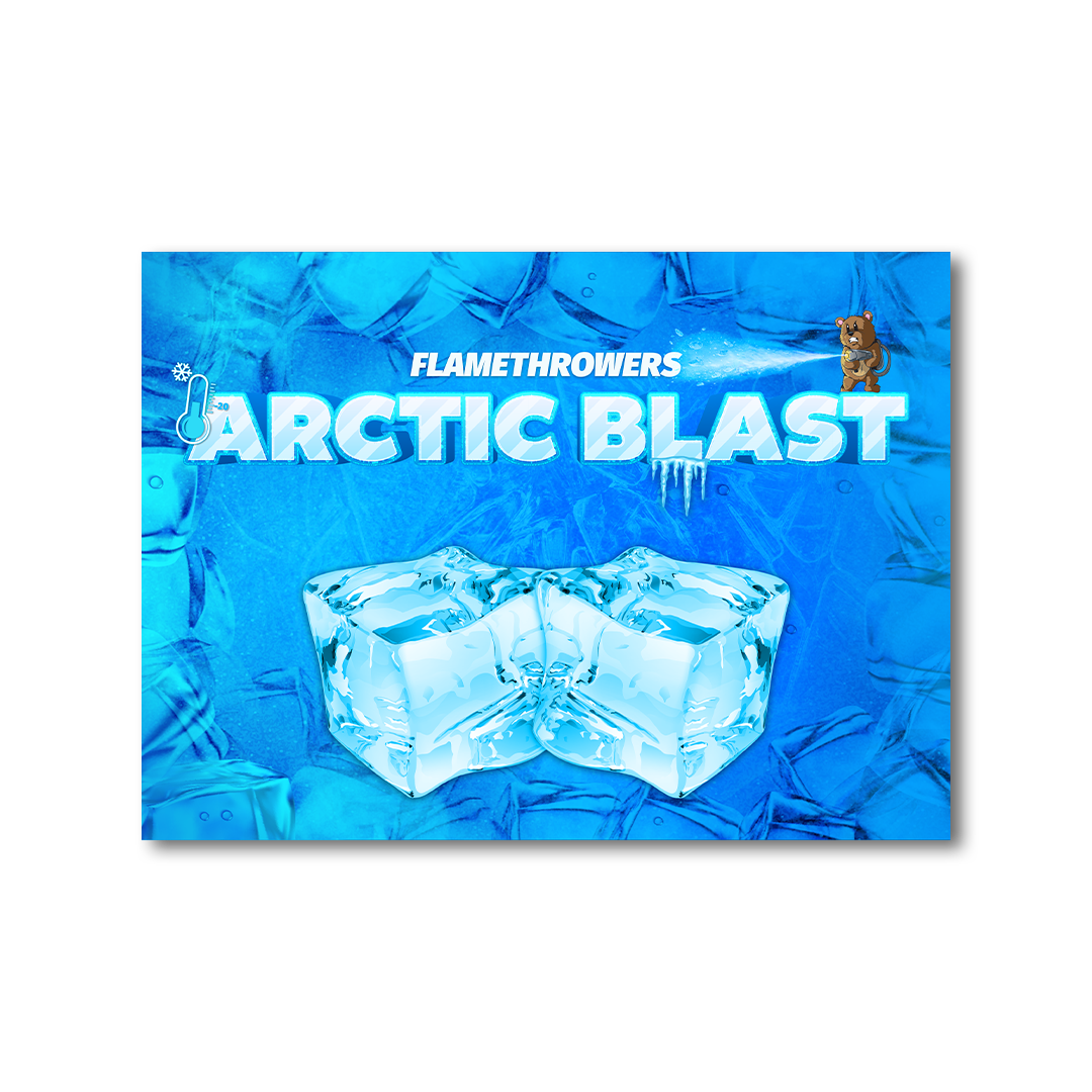 Flamethrower Arctic Blast Flamethrowercards Flamethrower Arctic Blast Flamethrowercards