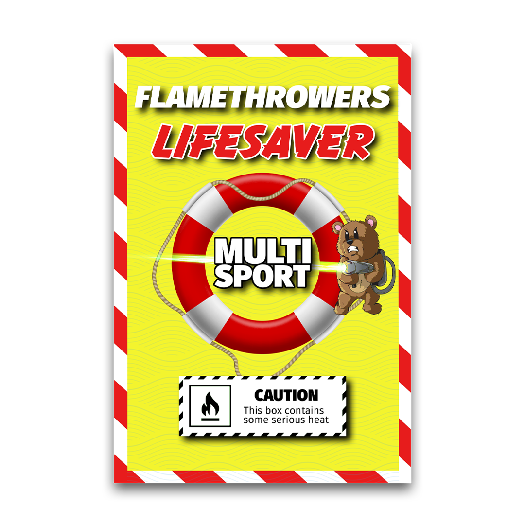 Flamethrower Lifesaver – Flamethrowercards
