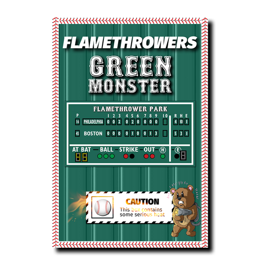 Flamethrower Green Monster